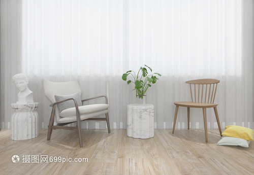 現(xiàn)代簡潔風(fēng)家居陳列室內(nèi)設(shè)計(jì)效果圖